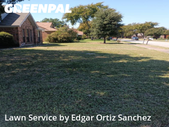 Grass Cutin Wylie,75098,Lawn Care Service by Edgar Ortiz Sanchez, work completed in Nov , 2025