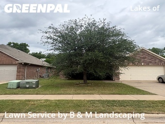 Lawn Mowingin Hurst,76053,Lawn Cut by B & M Landscaping, work completed in Jul , 2026