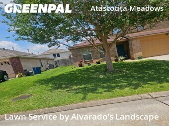 Lawn Cutin Humble,77346,Grass Cut by Alvarado's Landscape, work completed in Jun , 2026