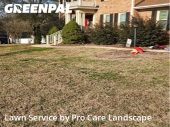 Lawn mowed in Concord, 28027