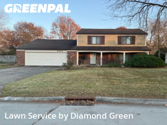 Lawn Management in Fort Wayne, 46804, Backyard Mowing by Diamond Green, work completed in Dec , 2025