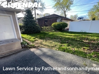 Yard Cuttingin Arlington Heights,60005,Lawn Mowing by Fatherandsonhandyman, work completed in Jul , 2026