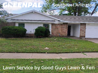 Yard Care Services in Arlington, 76017, Mowing Services by Good Guys Lawn & Fen, work completed in Nov , 2025