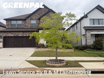 Lawn Mowing Servicein Lewisville,75056,Lawn Service by B & M Landscaping, work completed in Jun , 2026