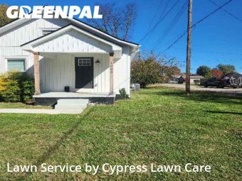 Lawn Mowingin Clarksville,47129,Lawn Cutting by Cypress Lawn Care , work completed in Dec , 2025