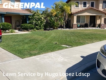 Lawn mowing work completed in Murrieta, CA