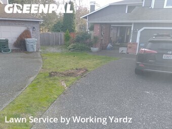 Lawn mowed in Renton, 98058