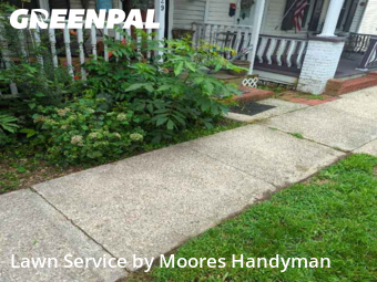 Lawn Upkeep in Camden, 19934, Yard Cutting by Moores Handyman, work completed in Nov , 2025