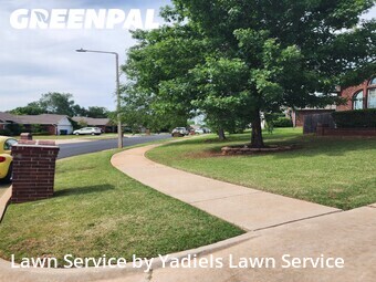Lawn Servicein Norman,73071,Lawn Maintenance by Yadiels Lawn Service, work completed in Jun , 2026