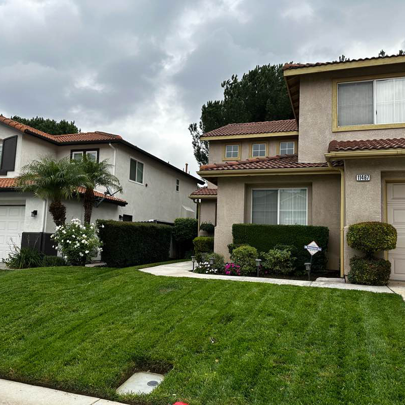 Lawn mowing work by Pjs Lawn Care in Victorville, CA