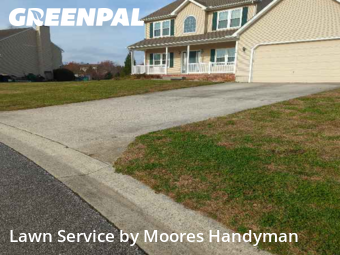 Weed Trimming in Magnolia, 19962, Front Yard Mowing by Moores Handyman, work completed in Dec , 2025