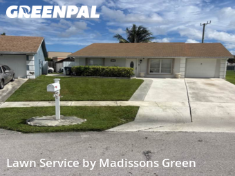 Yard Work in Greenacres, 33463, Landscaping Maintenance by Madissons Green, work completed in Nov , 2025