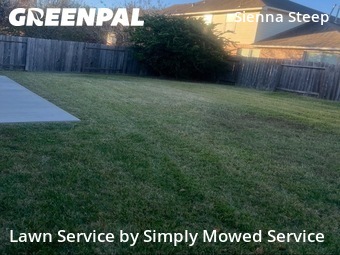 Yard Mowingin Missouri City,77459,Lawn Mowing Service by Simply Mowed Service, work completed in Feb , 2026