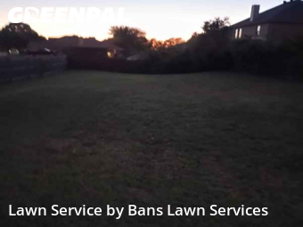 Backyard Landscaping In Grand Prairie,75052,Landscaping Maintenance by Bans Lawn Services , work completed in Dec , 2025
