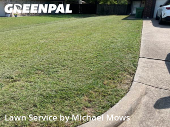 Lawn Care Servicein North Richland Hills,76182,Yard Mowing by Michael Mows, work completed in Dec , 2025