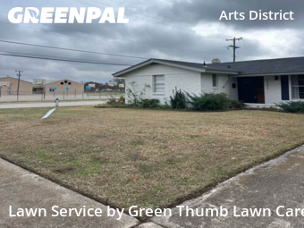 Lawn Mowin Irving,75062,Lawn Cutting by Green Thumb Lawn Care, work completed in Dec , 2025