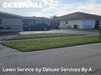 Lawn Mowing Servicein Sunrise,33322,Lawn Care by Deluxe Services By A, work completed in Feb , 2026