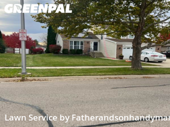 Yard Services in South Elgin, 60177, Backyard Mowing by Fatherandsonhandyman, work completed in Nov , 2025
