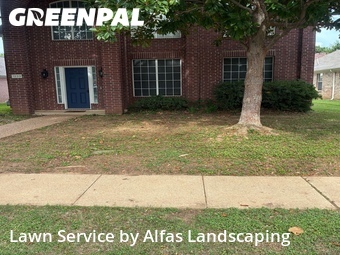Grass Cuttingin Lewisville,75077,Yard Cutting by Alfas Landscaping, work completed in Jun , 2026