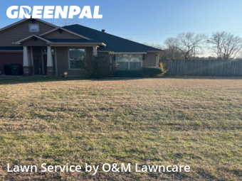 Lawn mowed in Tyler, 75706