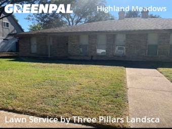 Lawn Mowin Dallas,75238,Lawn Cut by Three Pillars Landsca, work completed in Dec , 2025