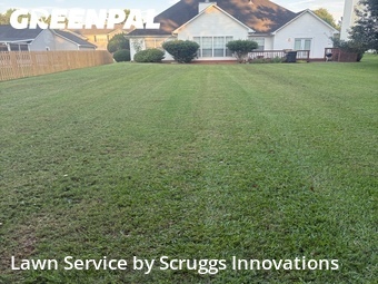 Lawn mowed in Fayetteville, 30215