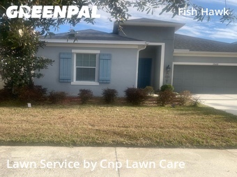 Lawn mowed in Fish Hawk, 33547