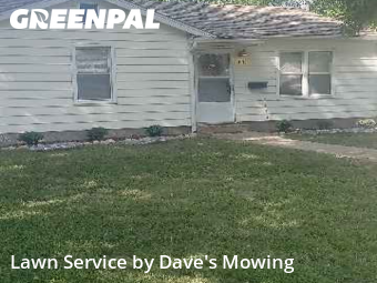 Yard Maintenance in Wood River, 62095, Yard Mowing by Dave's Mowing, work completed in Dec , 2025
