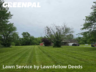 Landscaping Maintenance in Goshen, 45122, Yard Mowing by Lawnfellow Deeds, work completed in Dec , 2025