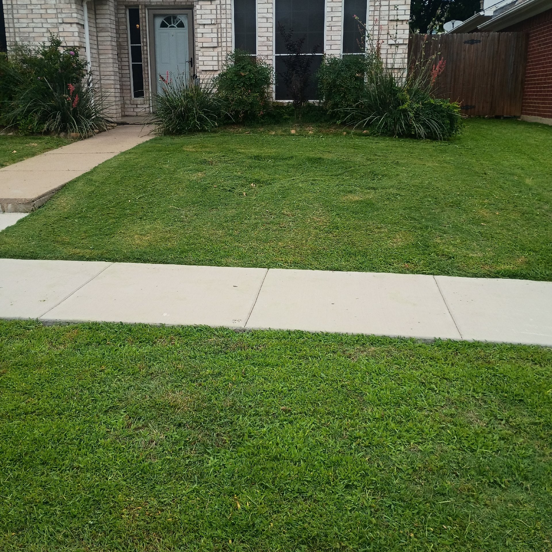 Lawn mowing work by Three Pillars Landsca in Rocklin, CA