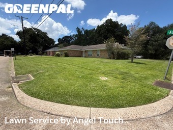 Lawn Carein Lafayette,70503,Lawn Mowing Service by Angel Touch , work completed in Jun , 2026