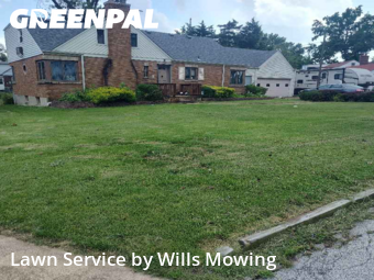 Lawn Care Servicein Affton,63123,Lawn Maintenance by Wills Mowing, work completed in Oct , 2025