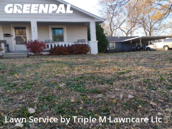 Grass Cutting in Independence, 64052, Lawn Maintenance by Triple M Lawncare Llc, work completed in Dec , 2025