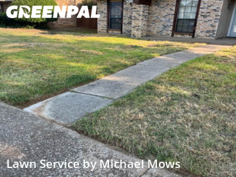 Lawn Mowing Servicein Flower Mound,75028,Lawn Care by Michael Mows, work completed in Dec , 2025