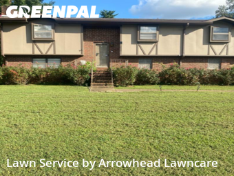 Backyard Mowing in Harrison, 37341, Lawn Management by Arrowhead Lawncare, work completed in Nov , 2025
