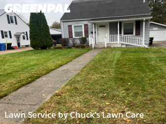Lawn Mowing in Midland, 48640, Yard Cutting by Chuck’s Lawn Care , work completed in Nov , 2025