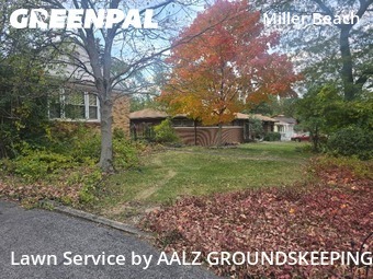 Front Yard Mowing in Gary, 46403, Yard Cutting by AALZ GROUNDSKEEPING, work completed in Nov , 2025