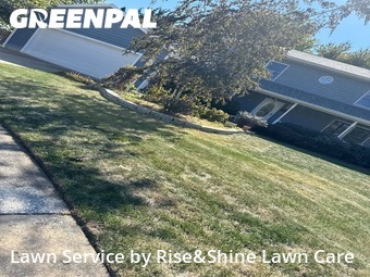 Lawn Care in Champaign, 61822, Yard Care by Rise&Shine Lawn Care, work completed in Nov , 2025