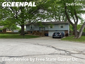 Lawn Mowin Lawrence,66049,Yard Cutting by Free State Gutter Llc, work completed in Jun , 2026