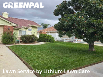 Work completed by grass-trimming-service-in-Beaumont-CA