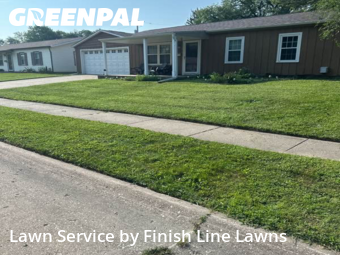 Weed Trimming in East Moline, 61244, Yard Cutting by Finish Line Lawns, work completed in Nov , 2025