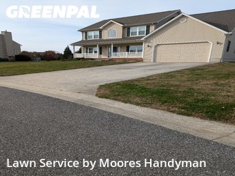 Lawn Upkeep in Magnolia, 19962, Yard Grooming by Moores Handyman, work completed in Nov , 2025
