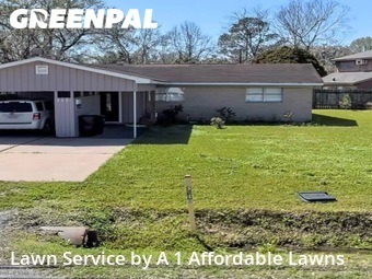 Lawn Maintenancein League City,77573,Lawn Mow by A 1 Affordable Lawns, work completed in Dec , 2025
