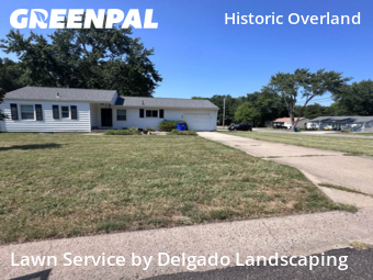 Lawn Mowing Servicein Overland Park,66204,Yard Cutting by Delgado Landscaping, work completed in Nov , 2025