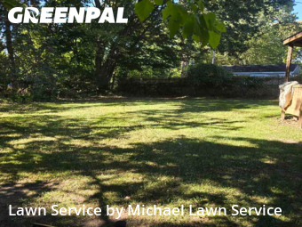 Backyard Mowing in Canton, 48187, Yard Management by Michael Lawn Service, work completed in Nov , 2025