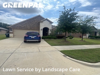 Lawn Servicein Denton,76209,Yard Mowing by Landscape Care, work completed in Jun , 2026