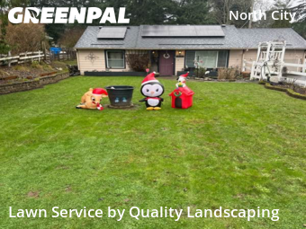 Lawn mowed in Shoreline, 98155