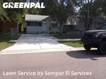 Grass Cut nearby St. Petersburg, FL, 