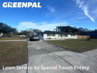 Lawn Servicein Clearwater,33763,Yard Cutting by Special Touch Enterp, work completed in Mar , 2026