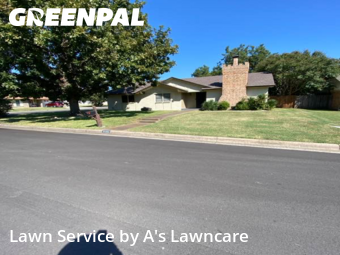 Grass Cutin Benbrook,76126,Yard Cutting by A's Lawncare , work completed in Dec , 2025
